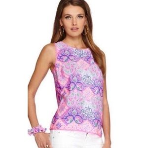 Lily Pulitzer Iona Shell Tank Behind The Gates
